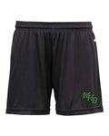 WHB Lacrosse Badger Women's B-Core 5" Inseam Shorts - Black