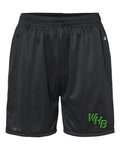 WHB Lacrosse Badger Men's B-Core 5" Pocketed Shorts - Black