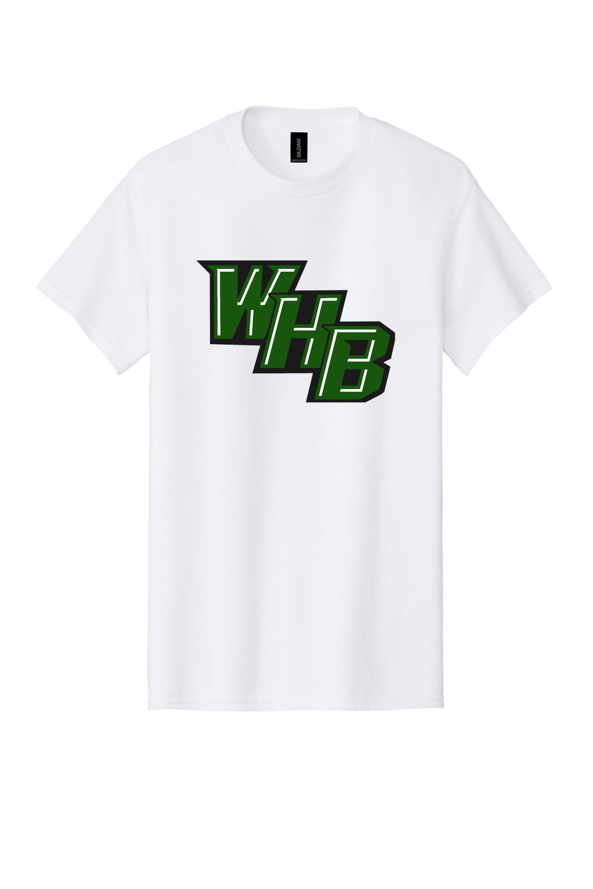 WHB Lacrosse Gildan - Heavy Cotton 100% Cotton T-Shirt - White