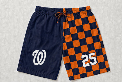 Whiteford 13U Navy Custom Swim Trunks