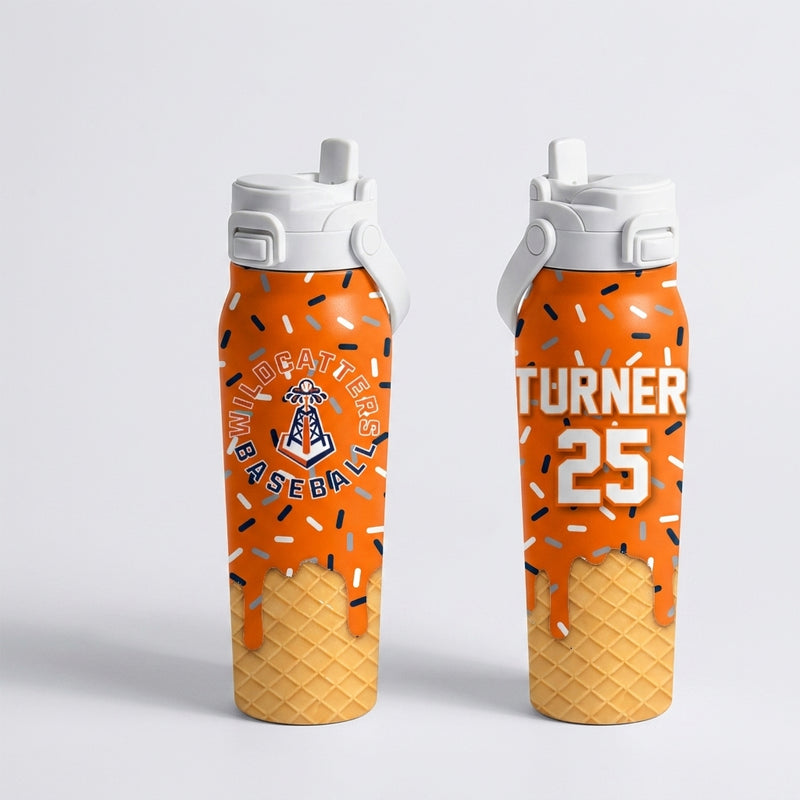 Wildcatters Custom Water Bottle