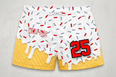 WolfPac Custom Swim Trunks