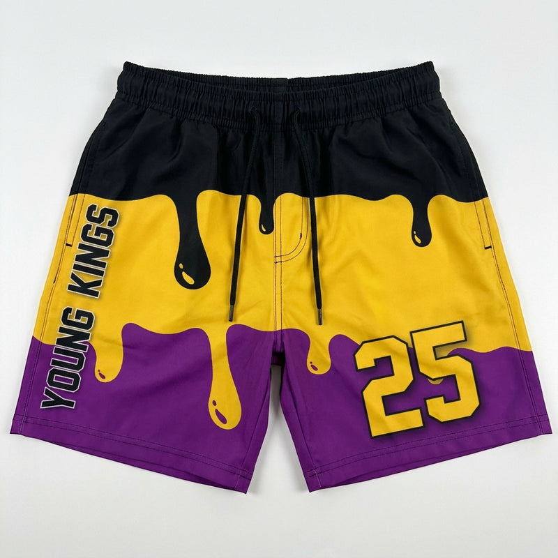 Young Kings Custom Swim Trunks