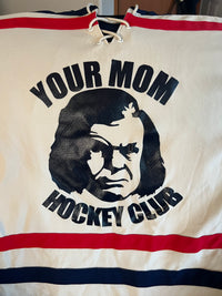 Your mom hockey club logo