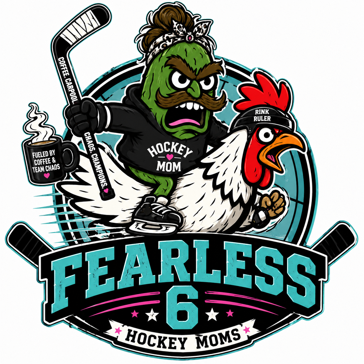 Hockey Mom's logo